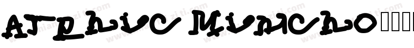 Arphic Mincho字体转换